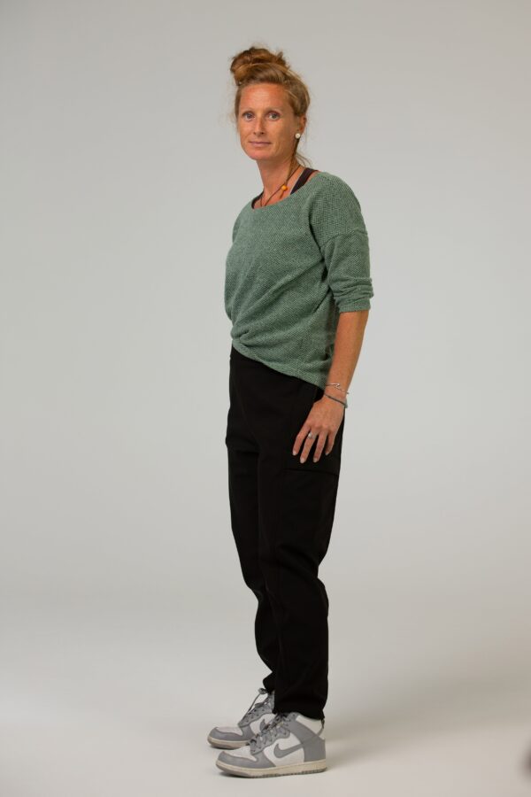 Softshell broek dames zwart Ducksday